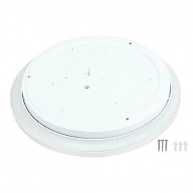 LED Ceiling Light, 12W, White/Silver, CCT Light 2