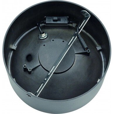 LED Downlight, 30W, Round, Rotatable, Black, CCT 2