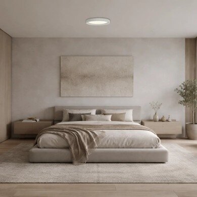 LED lubų šviestuvas, 60W, apvalus, baltas, CCT šviesa 1