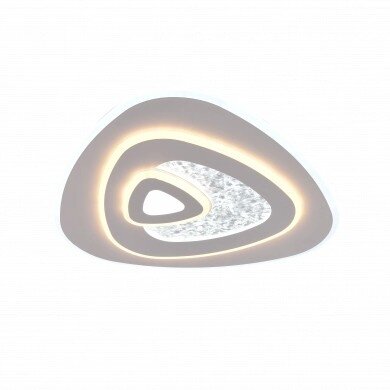 LED Ceiling Light, 88W, White, CCT Light, Remote Control 2