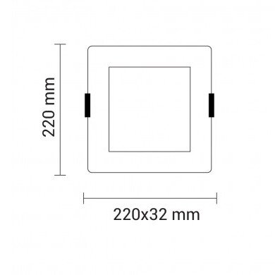 LED Mini Module, Square, 3 Years Warranty, Premium Line, 18W, CCT 5