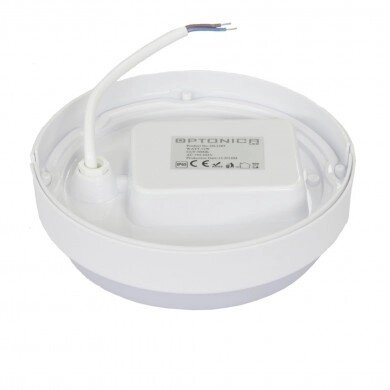 LED paviršinė panelė, apvali, AC180-265V, 12W, šilta balta šviesa 1