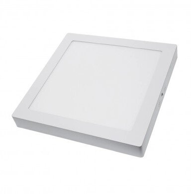 LED paviršinė panelė, kvadratinė, 24W, šalta balta šviesa 1