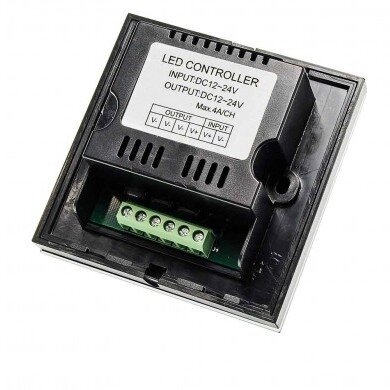 LED Dimmer Wall Console, Sensor, Black 1