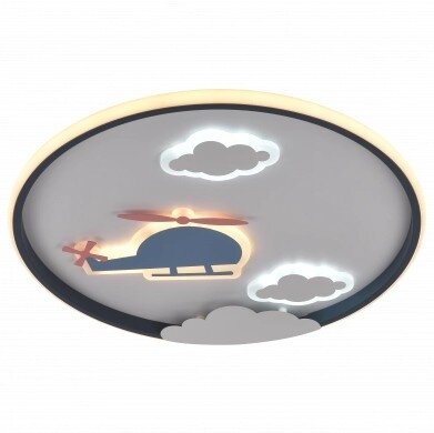 LED Ceiling Light, 78W, White/Black, CCT Light, Remote Control 2