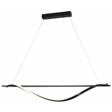 LED Pendant Lamp, 17W, Sand Black, Warm Light