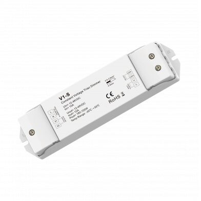 LED TRIAC Dimmer, 12-48V, 15A/1Ch