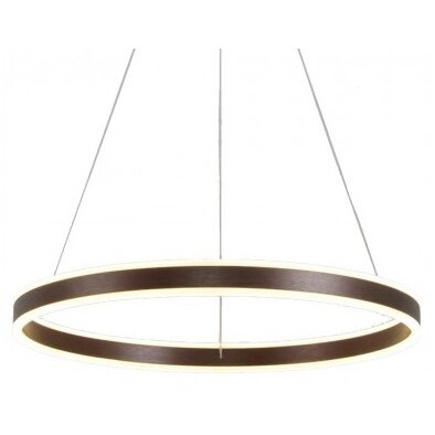 LED Pendant Lamp, 60W, Sand Black, Warm Light