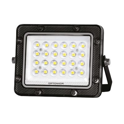 LED prožektorius, juodas, 100Lm/W, 20W, šalta balta šviesa LED prožektorius, juodas, 100Lm/W, 20W, šalta balta šviesa