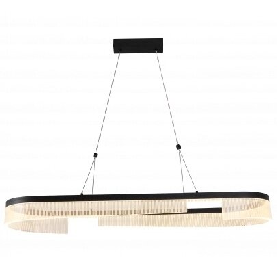LED Pendant Lamp, 30W, Sand Black, Warm Light