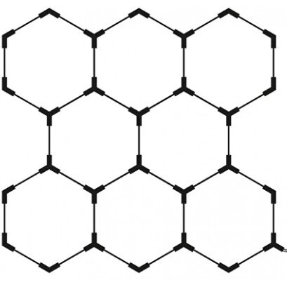 LED Hexagon Lights, 8HEX, 280W, CCT 1