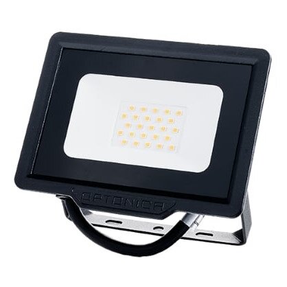 LED prožektorius, juodas, City Line, 20W, neutrali balta šviesa