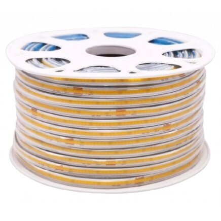 LED juosta, 10W/m, 800Lm/m, 220V, šalta balta šviesa LED juosta, 10W/m, 800Lm/m, 220V, šalta balta šviesa