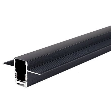 LED Magnetic Track System R15B, width 1.9cm, Built-In, Black, length 1.5m