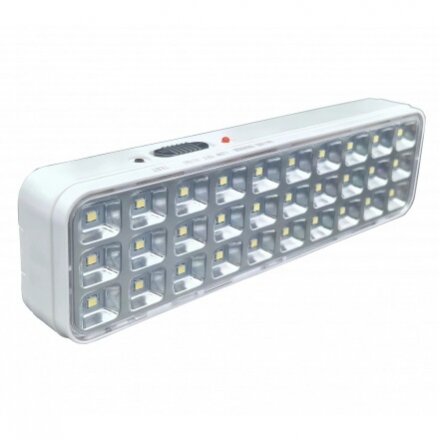 LED avarinis šviestuvas, 3W, 80Lm/W, paviršinis