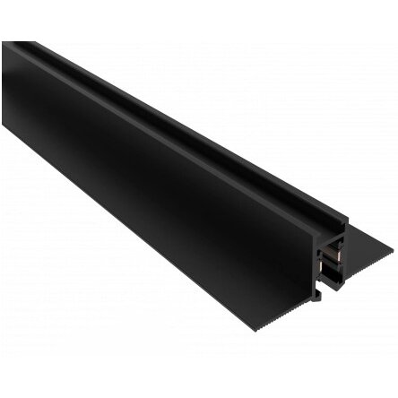 LED Magnetic Track System M05, width 1.1cm, Built-In, Black, length 1m