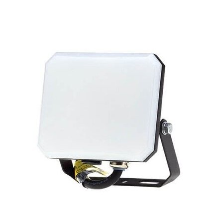 LED Floodlight, White, Milky Lens, 50W, Neutral Light 1