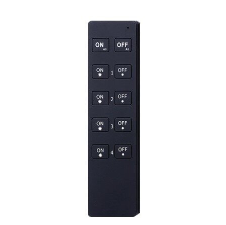 LED Brightness Remote Control Console, 4 Zones, Black 1