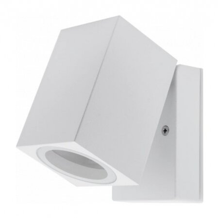 LED Wall Lamp, White, Rectangular, 1 Socket, Max 35W 1