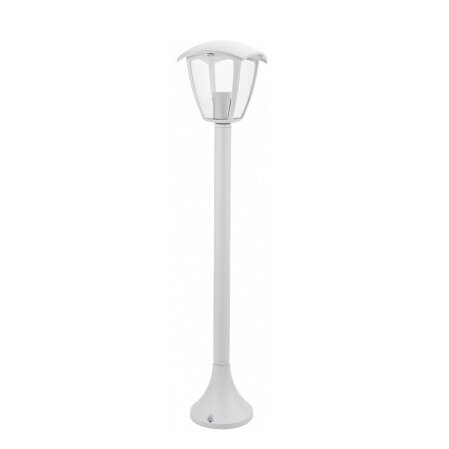 LED Lawn Lamp, 90cm, Matt White 1
