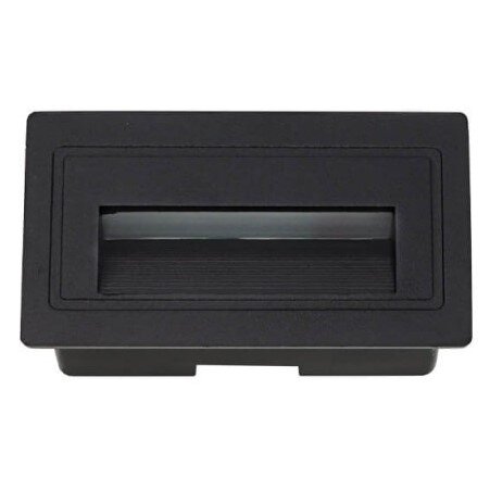 LED Step Light, Square, Black, 3W, Warm Light
