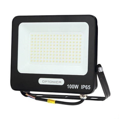 LED prožektorius, juodas, 90Lm/W, 100W, neutrali balta šviesa 1 LED prožektorius, juodas, 90Lm/W, 100W, neutrali balta šviesa 1