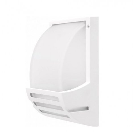 LED Wall Light, Matt White 1