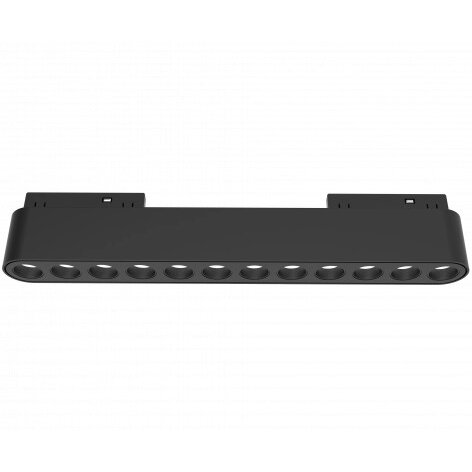 LED Magnetic Linear Grille Floodlight M05, 48V, 12W, Warm Light