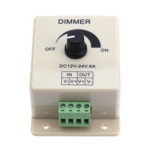 LED Rotated Dimmer, 12-24V, 96W 1