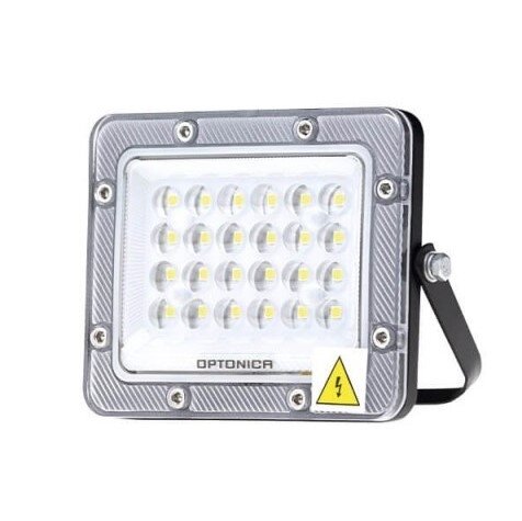 LED prožektorius, juodas, 100Lm/W, 20W, šilta balta šviesa 1 LED prožektorius, juodas, 100Lm/W, 20W, šilta balta šviesa 1