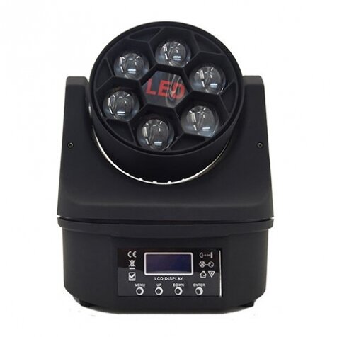 LED judantis prožektorius, 6x15W, 120W, RGBW