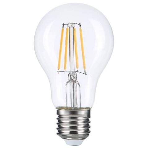 LED lemputė E27 6W, šilta balta šviesa