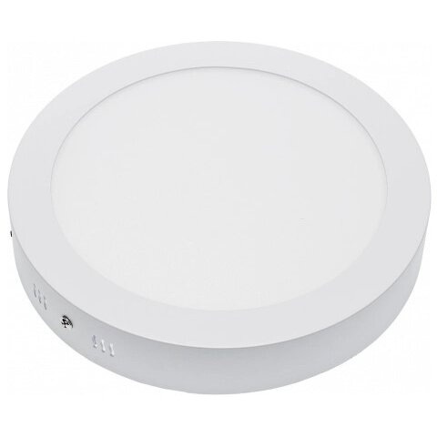 LED Surface Panel, Round, 18W, White Light