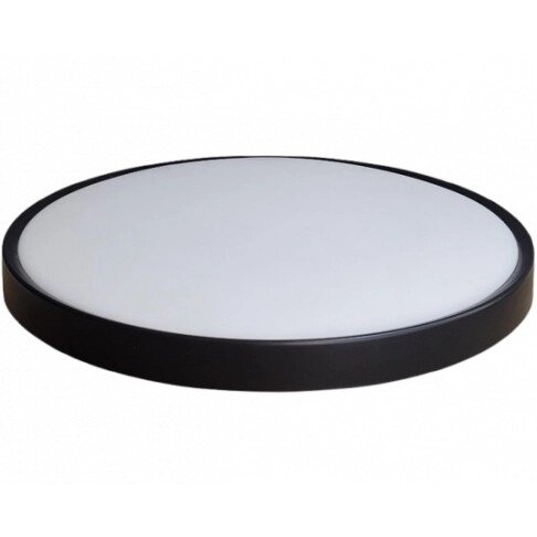 LED Ceiling Light, Black Body, 24W+8W, 3CCT
