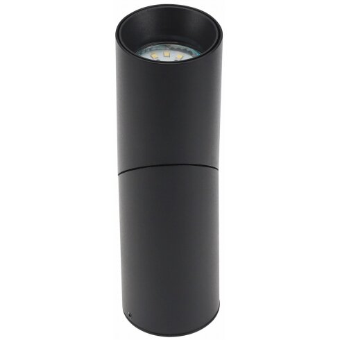 LED taškinis šviestuvas, aliuminio, reguliuojamas, juodas