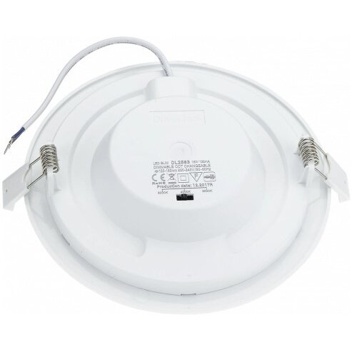 LED Slim Downlight, 12W, Dimmable, CCT 3000K-6000K 1