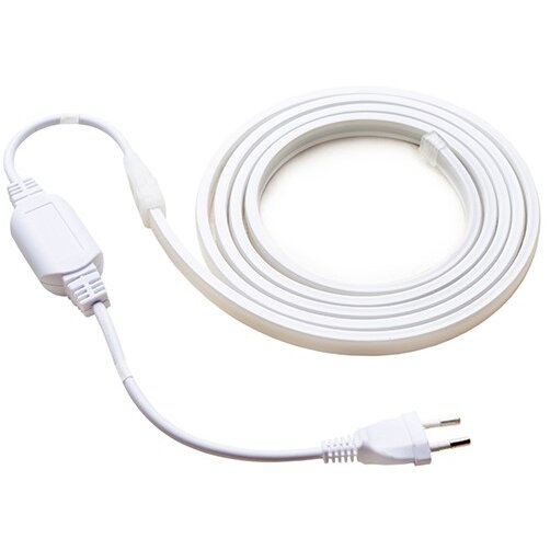 LED juosta, 10W/m, 700Lm/m, 220V, pieno spalvos dangtelis, neutrali balta šviesa