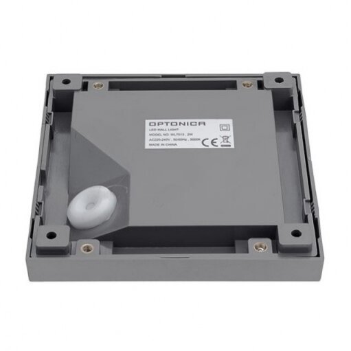 LED Step Light, Square, Grey, 2W, Neutral Light 2
