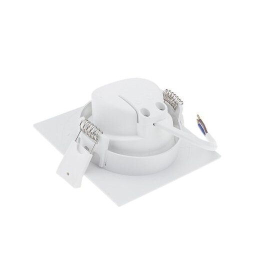 LED šviestuvas, kvadratinis, pasukamas, 7W, šalta balta šviesa 2