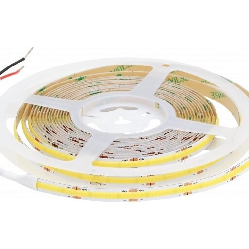 LED juosta, 10W/m, 900Lm/m, 24V, Ra90, neutrali balta šviesa 1 LED juosta, 10W/m, 900Lm/m, 24V, Ra90, neutrali balta šviesa 1