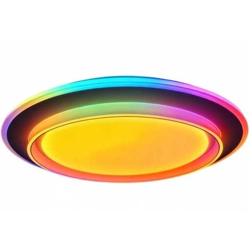 LED Ceiling Light, 40W, RGB10W, White, Memory, Remote Control, 3CCT