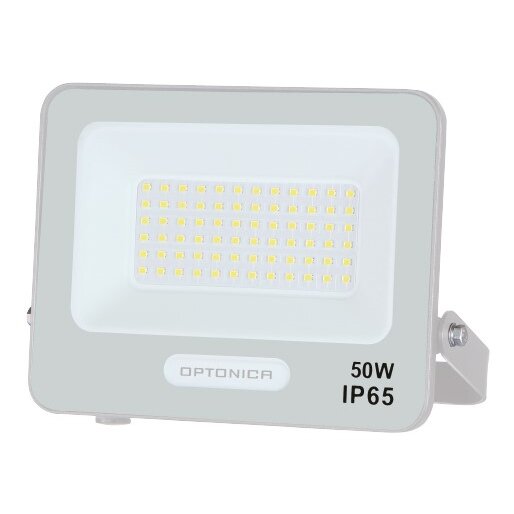 LED prožektorius, baltas, 90Lm/W, 50W, neutrali balta šviesa LED prožektorius, baltas, 90Lm/W, 50W, neutrali balta šviesa