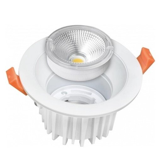 LED Downlight, Round, Exchangeable, 25W, Neutral Light 1