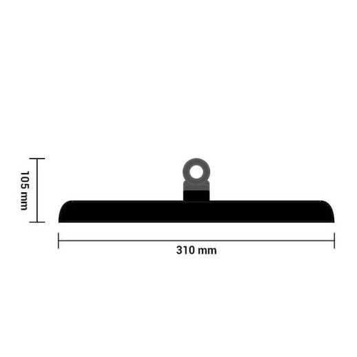 LED Ufo aukštuminis šviestuvas, 120°, 100Lm/W, 150W, neutrali balta šviesa 3