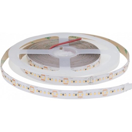 LED juosta, 22W/m, 1900Lm/m, 24V, šilta balta šviesa LED juosta, 22W/m, 1900Lm/m, 24V, šilta balta šviesa