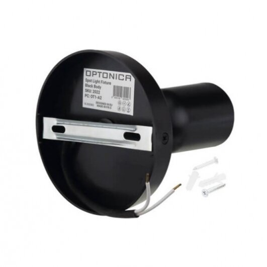 LED Spotlight Fixture, Plastic, Black 2