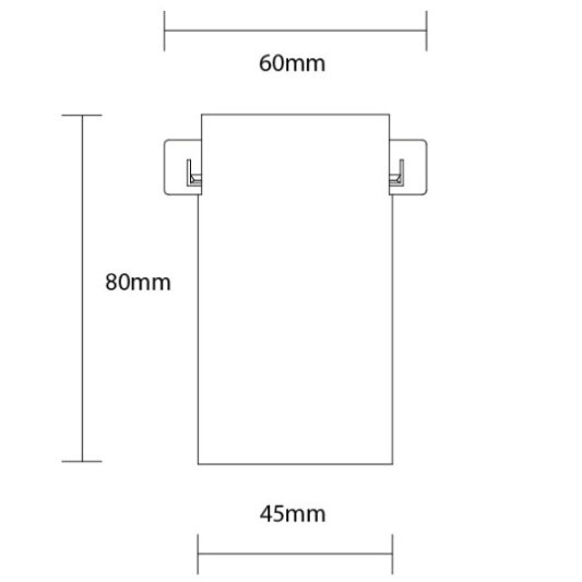 LED Magnetic Spot Light M05, 48V, 7W, Warm Light 1