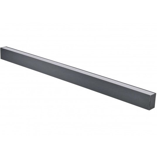 LED Plastic Linear Light, Black, 38W, CCT