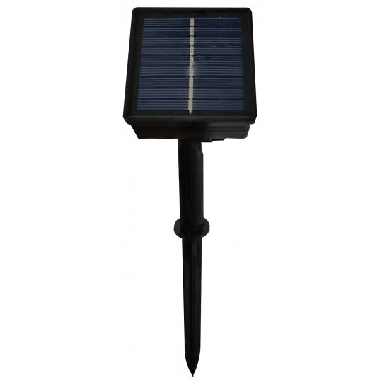 LED lauko saulės girlianda, 7m, 20 lizdų, G50, matinės lemputės, šilta balta šviesa 1