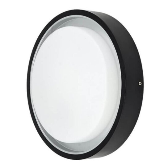LED Outdoor Ceiling Light, Black, 30W, Warm Light 2